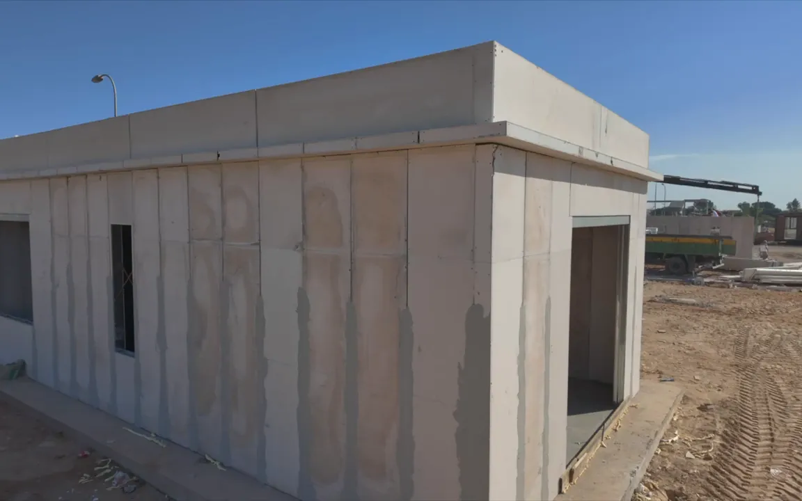 Vista gran angular de una obra grabada por nuestras cámaras